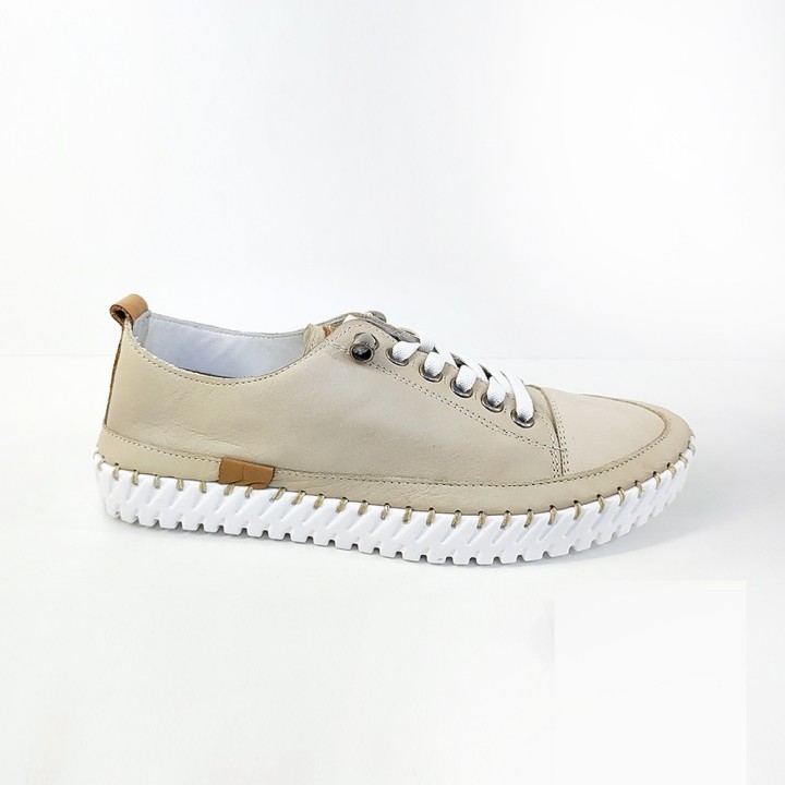 Zapatilla de piel superflexible