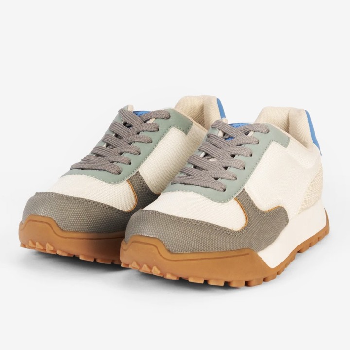 Zapatillas de mujer combinadas