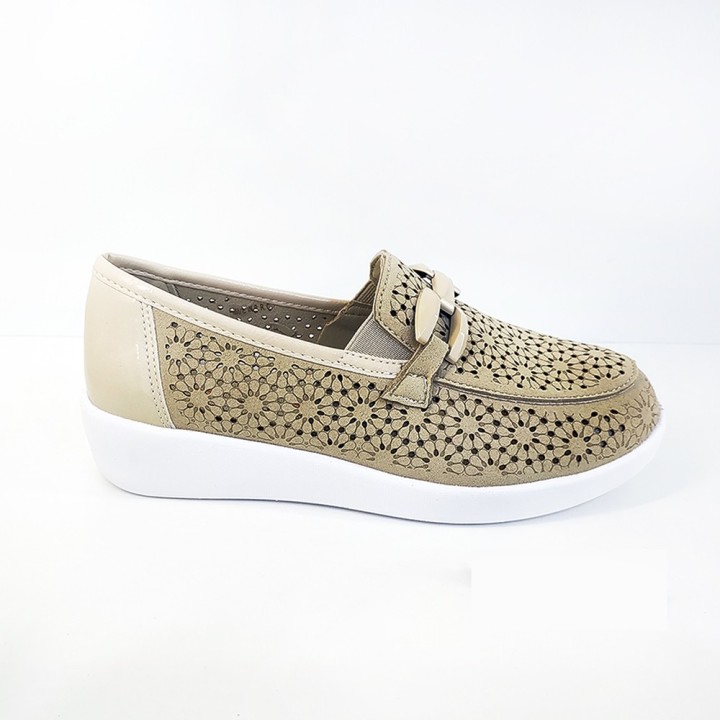 MOCASIN CALADO CADENA