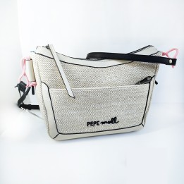 BOLSO BEIG RAFIA