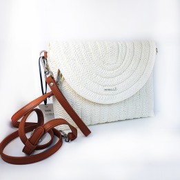 CARTERA RAFIA CON CORREA
